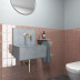 Плитка керамическая Equipe Ceramicas Altea Dusty Pink (7,5х15) арт. VEN027614